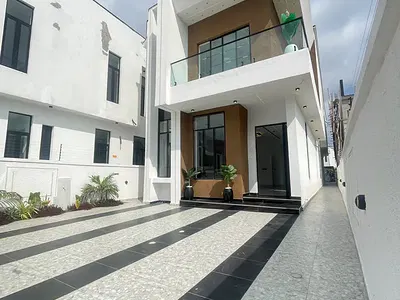 Brand New 5 Bedroom Fully Detached Duplex with Gym & Swimming Pool — Ajah, Lagos