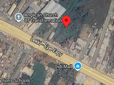12 Plots of Land Facing Lekki-Epe Expressway — Abijo, Lekki, Lagos