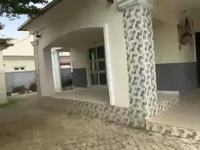 3 Bedroom Fully Detached Bungalow with 2 Self Contain BQ and a Gate House — Lokogoma District, Abuja