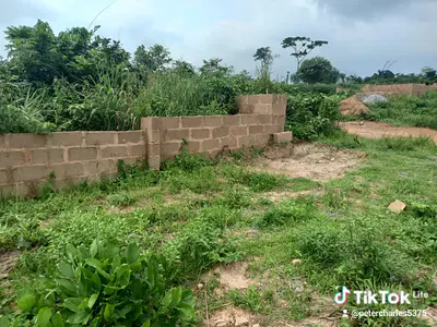 Bare Land Measuring 417 SQMTS Fenced Gated. — Atunrase Estate, Gbagada, Lagos