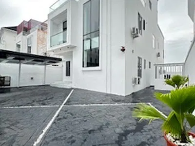 5 Bedroom Detached Duplex with Swimming Pool and 2BQ — Palms Residence Estate Osapa, Lekki Phase 2, Lekki, Lagos