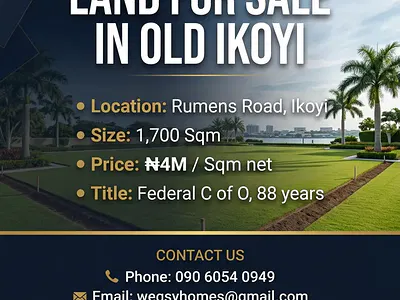 Premium Land — Ikoyi, Lagos