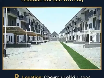Good Investment Deal: 20 Units of 4 Bedroom Terraced Duplex — Chevron, Lekki, Lagos
