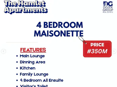 4 Bedroom Maisonette — Lekki, Lagos
