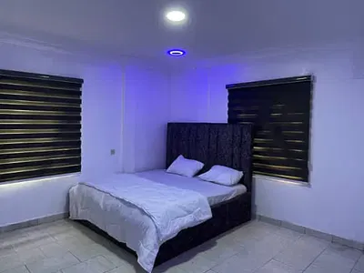 Partially Furnished Rooms in Shared Apartment — Off Lekki Conservation, by Chevron Toll Gate, Lekki., Lekki, Lagos