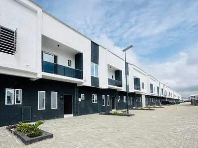 3 Bedroom Terrace Duplex with Ample Packing Space — Ogombo Road/Abraham Adesaya Road PRC, Ogombo, Ajah, Lagos