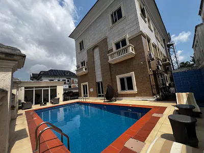 Luxury 4 Bedroom Terraced Duplex with a Room BQ — Banana Island, Ikoyi, Lagos