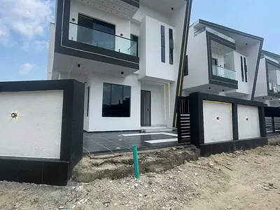 Lovely 4 Bedroom Fully Detached Duplex with a Room BQ — Ajah, Lagos