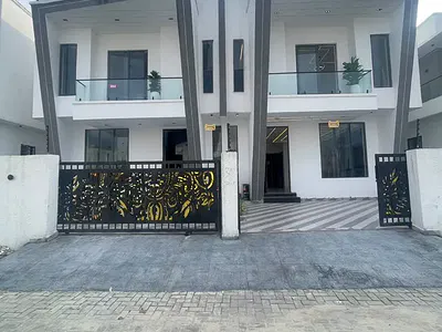 Gorgeous 4 Bedroom Semi Detached Duplex with a Room BQ — Ajah, Lagos