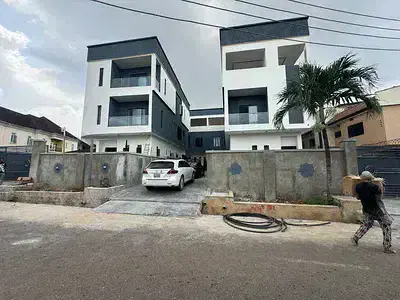 Newly & Well Built to Taste 4 Bedroom Semi Detached Duplex BQ — Magodo, Lagos