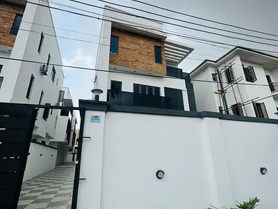 Exquisitely Built 4 Bedroom Semi Detached Duplex with a Room BQ — Opebi, Ikeja, Lagos