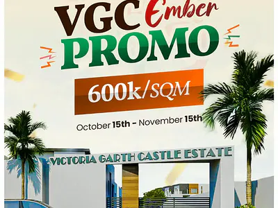 Prime 600SQM Residential Land — VGC Main, Lekki, Lagos