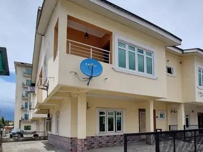 3 Bedroom Semi-Detached Duplex with BQ — Paradise 3 Estate, Chevron Drive, Lekki, Lagos