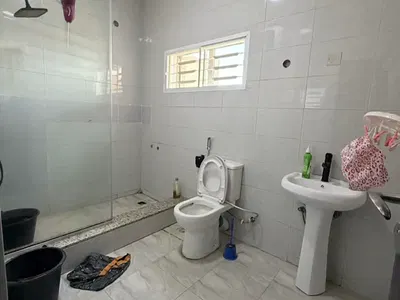 Fully Furnished Semi Detached 3 Bedroom Duplex with BQ — Tarred Rd, Life Camp, Abuja
