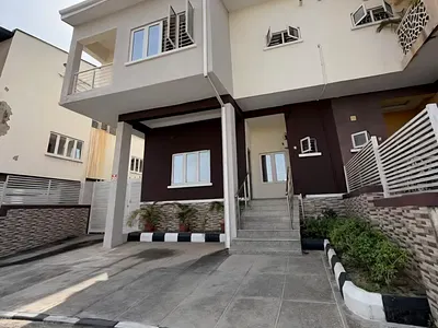 Fully Furnished Semi Detached 3 Bedroom Duplex with BQ — Life Camp, Abuja