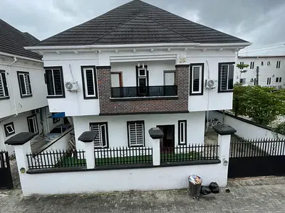 5 Bedroom Contemporary Semi-Detached House with BQ — Lekki, Lagos