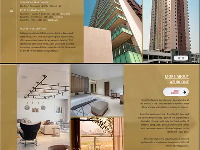 Premium Luxury 4 Bedroom Apartment with Waterfront View — Victoria Island, Eko Atlantic City, Lagos