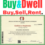 Buy&dwell Properties Cac Reg No: 7290116 Efcc Reg No: 121804050